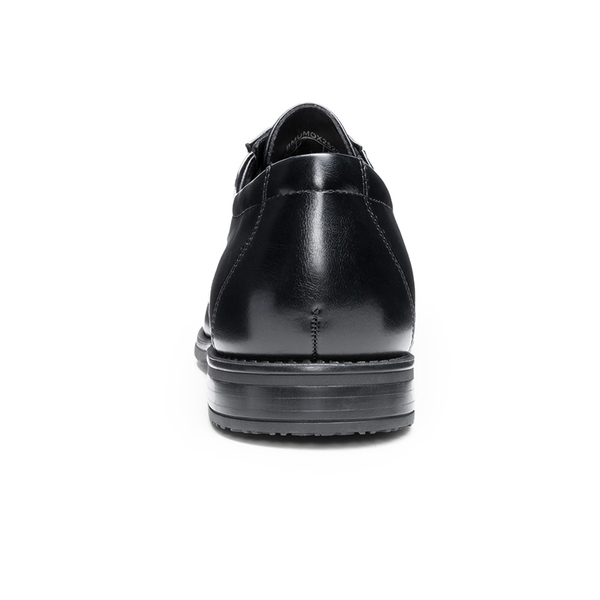 Men's Smart Casual Oxford Shoes - BLACK - 4