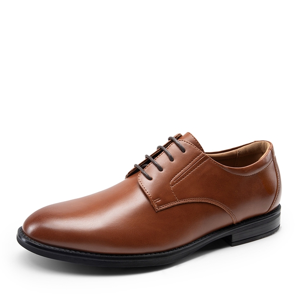 Men's Smart Casual Oxford Shoes - BROWN -  0