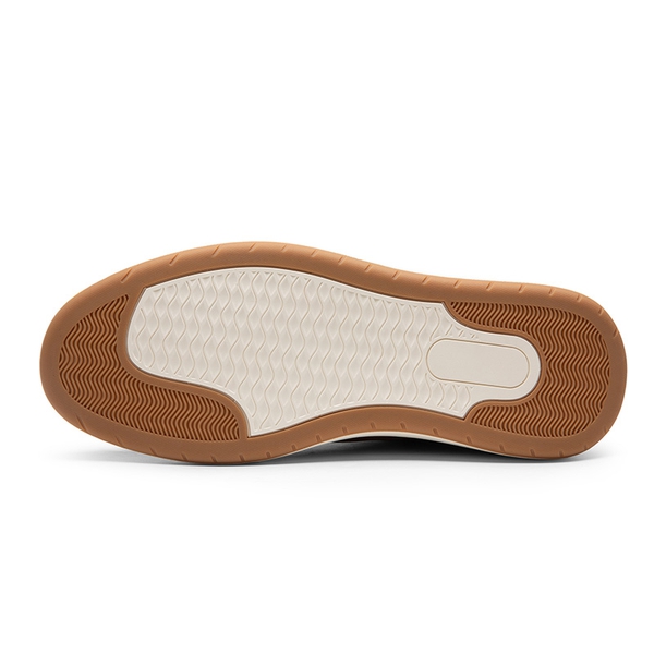 Men's Lightweight Smart Casual Sneakers - BROWN - 3