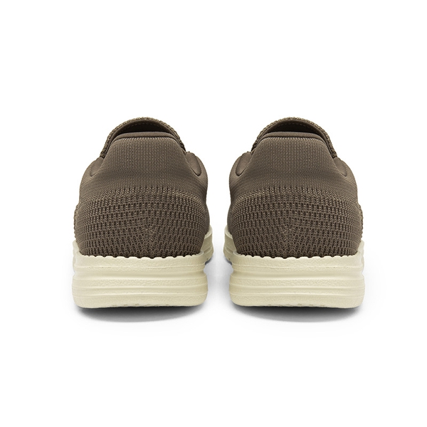 Men's Casual Slip-On Knit Loafers - SAND - 4
