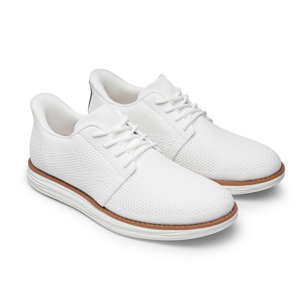 [EZFlex GlideLite] Men's Comfortable Breeze Walking Shoes - WHITE - 2