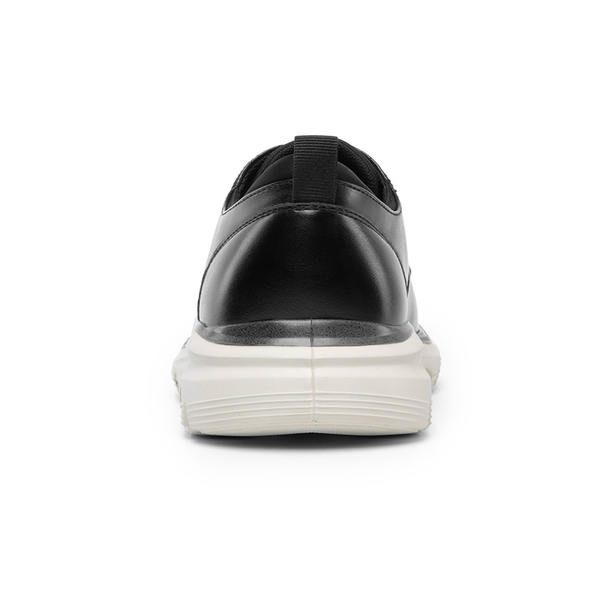 Men's Comfy Smart Casual Oxford Shoes - BLACK - 4