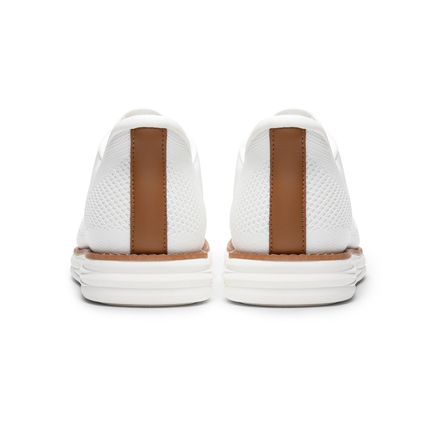 [EZFlex GlideLite] Men's Comfortable Breeze Walking Shoes - WHITE - 3