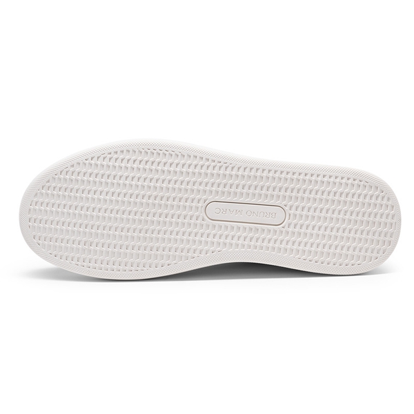 Men's High-Sole Fashion Sneakers - WHITE - 3