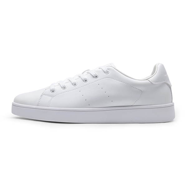 Men's Low-Top Minimalist Sneakers - WHITE - 1