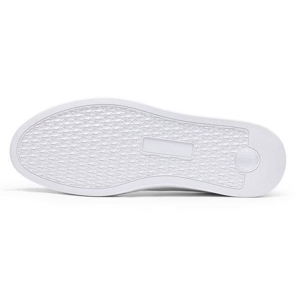Men's Low-Top Minimalist Sneakers - WHITE - 3