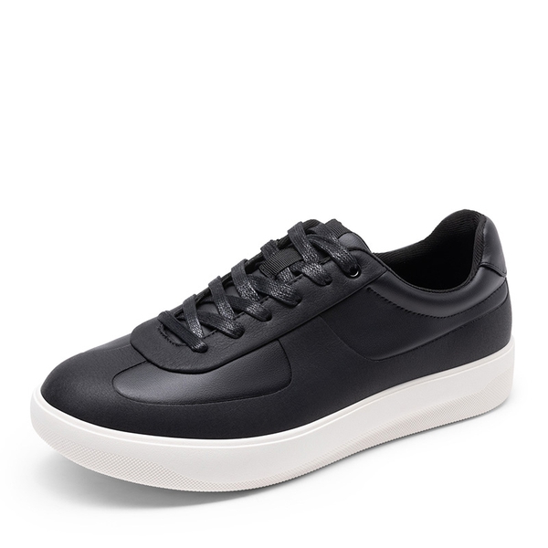 Men's High-Sole Fashion Sneakers - BLACK -  0
