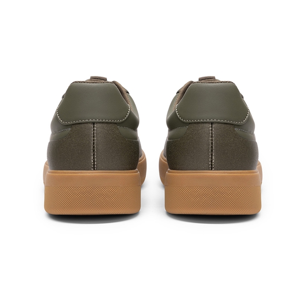Men's High-Sole Fashion Sneakers - OLIVE - 4