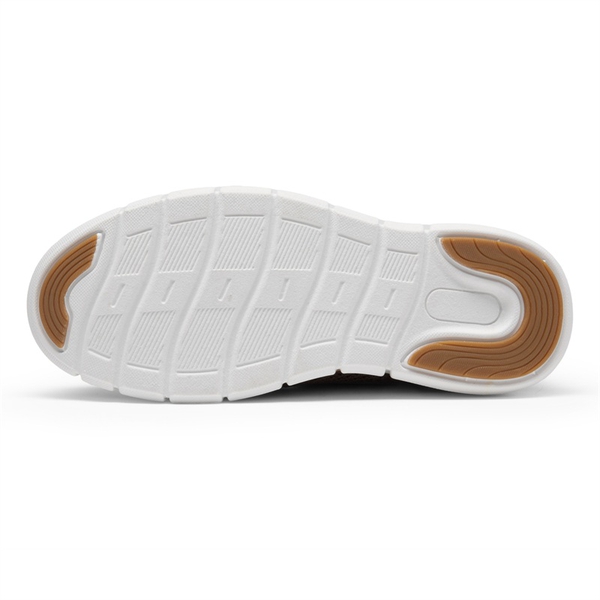 Boys' Knitted Oxford Sneakers - BROWN - 3