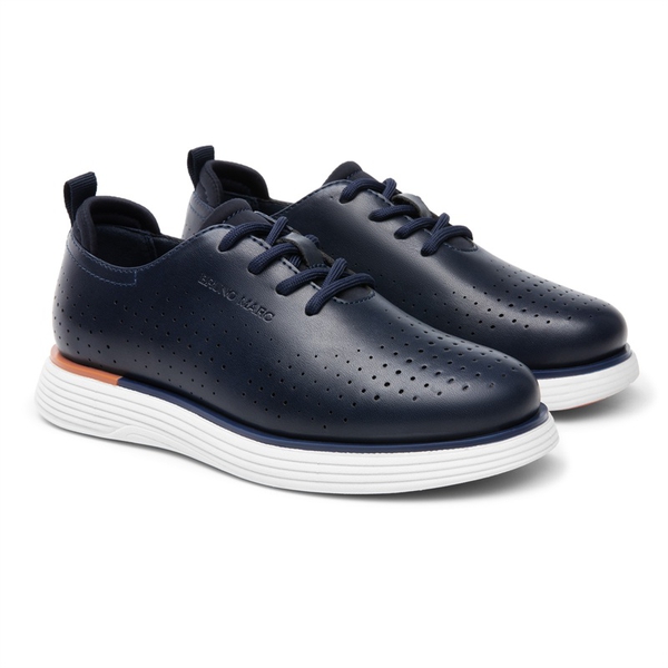 Boys' Comfortable Casual Oxford Shoes - NAVY - 2