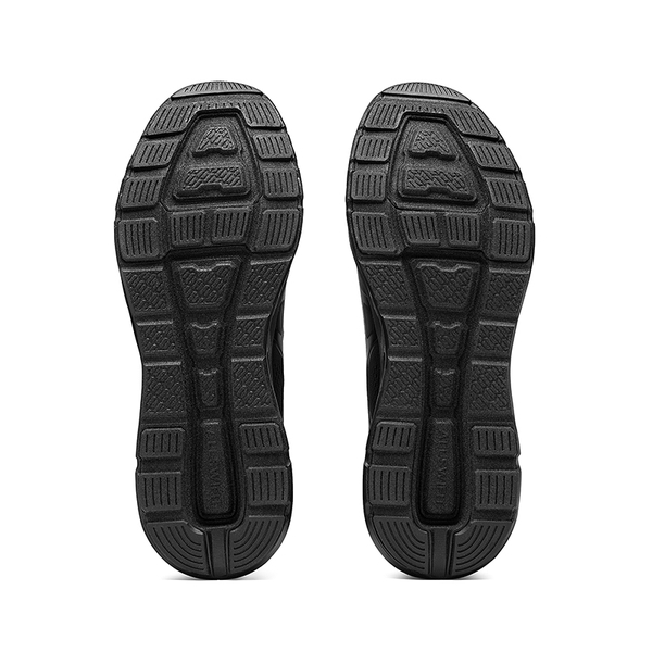 Men's Cushioned Walking Sneakers - ALL BLACK - 4