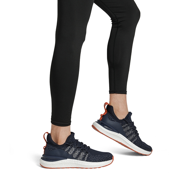 Comfortable Slip-On Mesh Sneakers - NAVY - 4