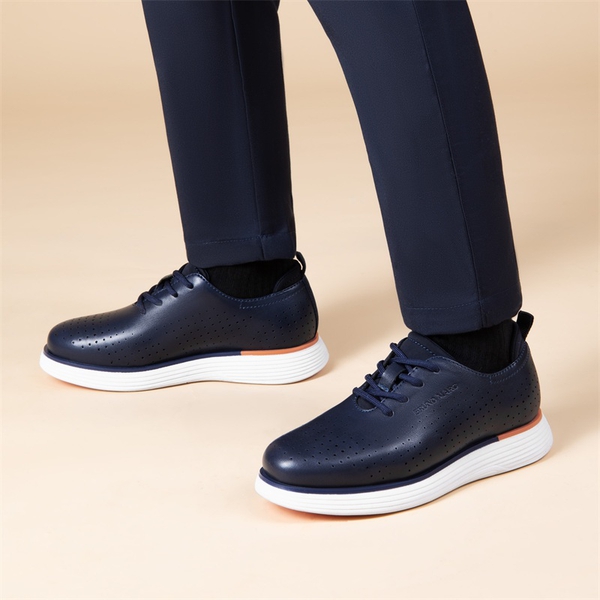 Boys' Comfortable Casual Oxford Shoes - NAVY - 5