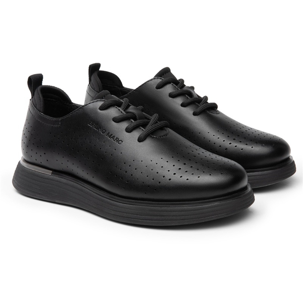 Boys' Comfortable Casual Oxford Shoes - BLACK - 2