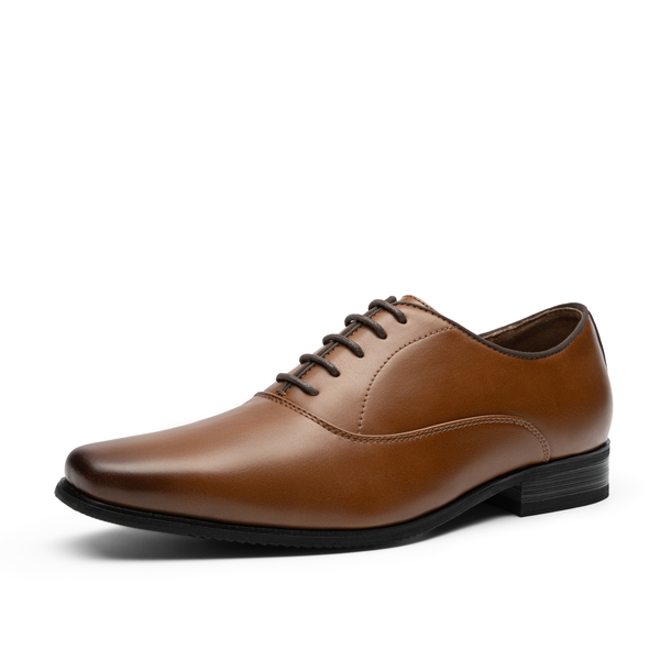 Men's Square-Toe Classic Oxfords - BROWN -  0