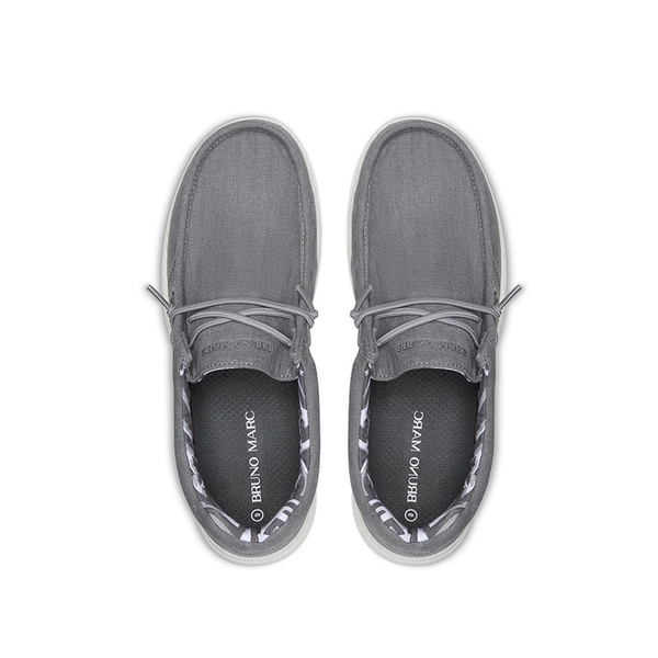 Men's Lightweight Casual Slip-On Loafers - GREY - 3