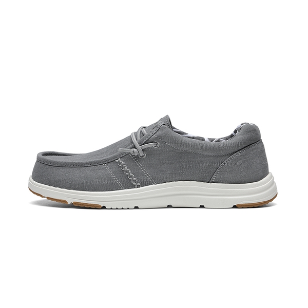Men's Lightweight Casual Slip-On Loafers - GREY - 1