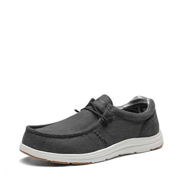 Men's Lightweight Casual Slip-On Loafers - BLACK -  0