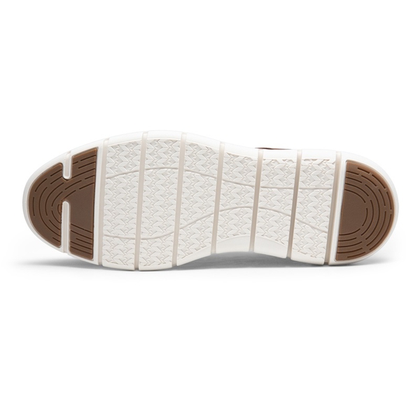 Men’s Fashion Breathable Oxford Sneakers - BROWN - 3