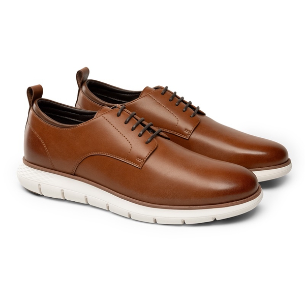 Men’s Fashion Breathable Oxford Sneakers - BROWN - 2