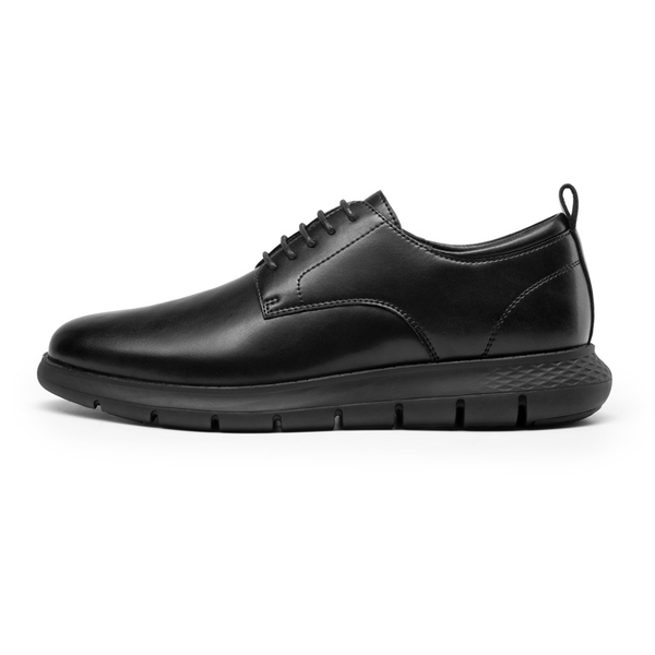 Men’s Fashion Breathable Oxford Sneakers - ALL BLACK - 1