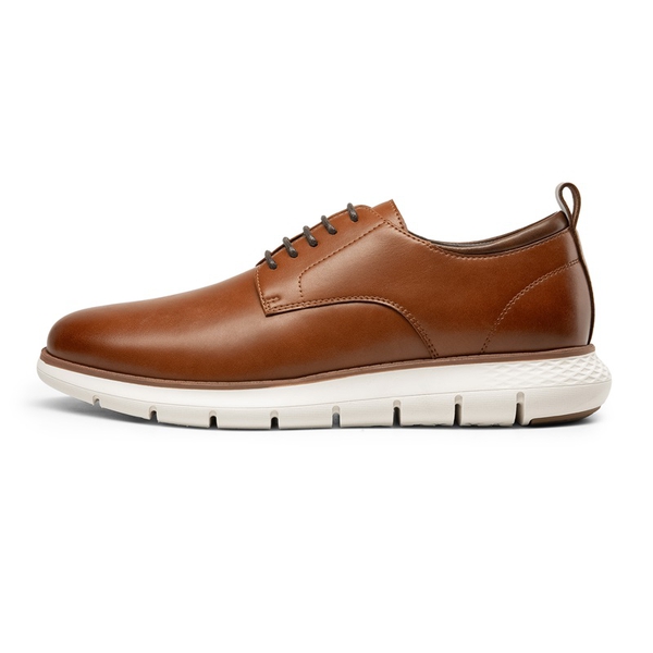 Men’s Fashion Breathable Oxford Sneakers - BROWN - 1