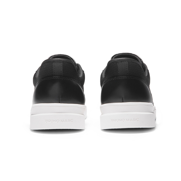 Men’s Slip-On Knit Comfort Sneakers - BLACK - 4