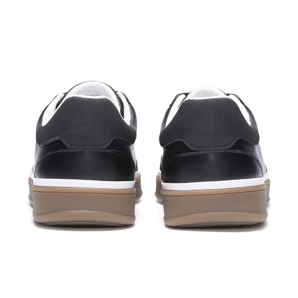 Men’s Classic Cushioned Dress Sneakers - BLACK - 3