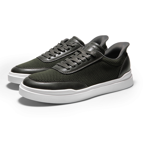 Men’s Slip-On Knit Comfort Sneakers - OLIVE - 2