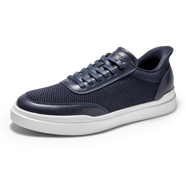 Men’s Slip-On Knit Comfort Sneakers - DARK BLUE -  0
