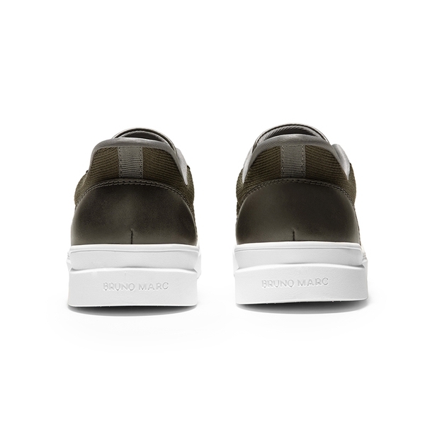Men’s Slip-On Knit Comfort Sneakers - OLIVE - 4