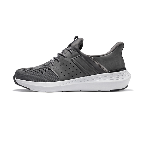Men’s Breathable Mesh Slip-On Sneakers - GREY - 1