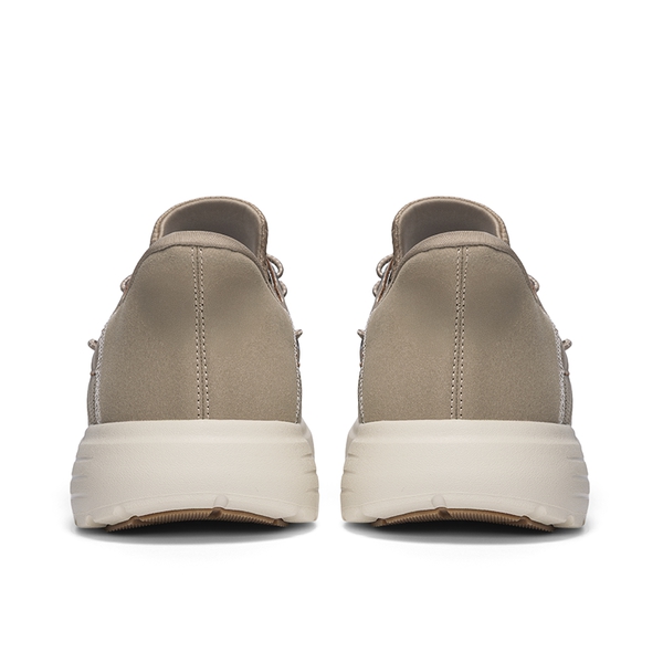 Men’s Breathable Knit Slip-On Sneakers - KHAKI - 3