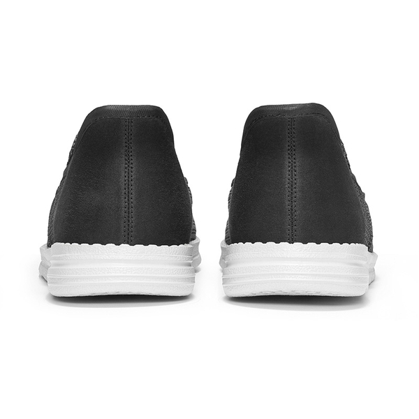 Men’s Casual Breathable Slip-On Loafers - BLACK - 3