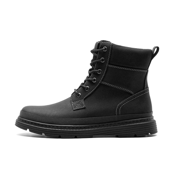 Men’s Insulated Winter Snow Boots - BLACK - 1