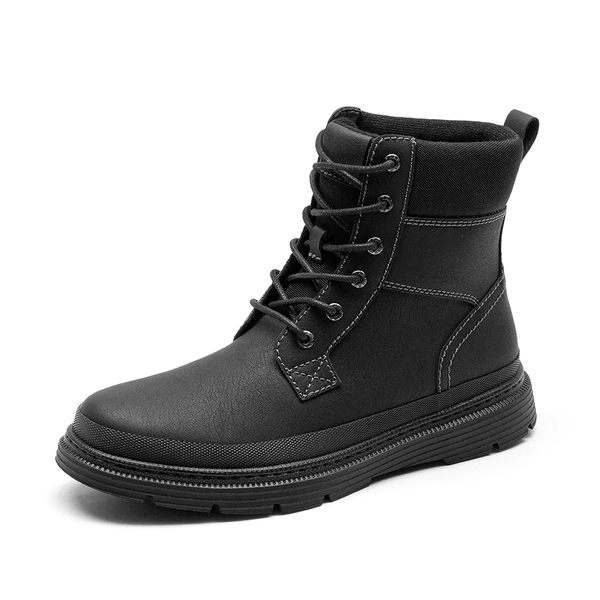 Men’s Insulated Winter Snow Boots - BLACK -  0