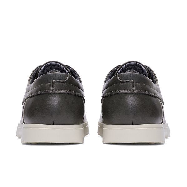 Men’s Slip-On Mesh Boat Loafers - GREY-PU - 3