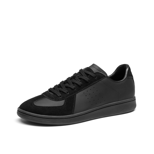 Men's Business Casual Lightweight & Breathable Fashion Sneaker - ALL BLACK -  0