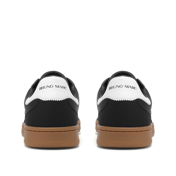 Men's Casual Breathable & Lightweight Fashion Sneaker - BLACK - 3