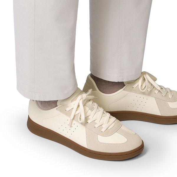 Men's Business Casual Lightweight&Breathable Fashion Sneaker - BEIGE - 5