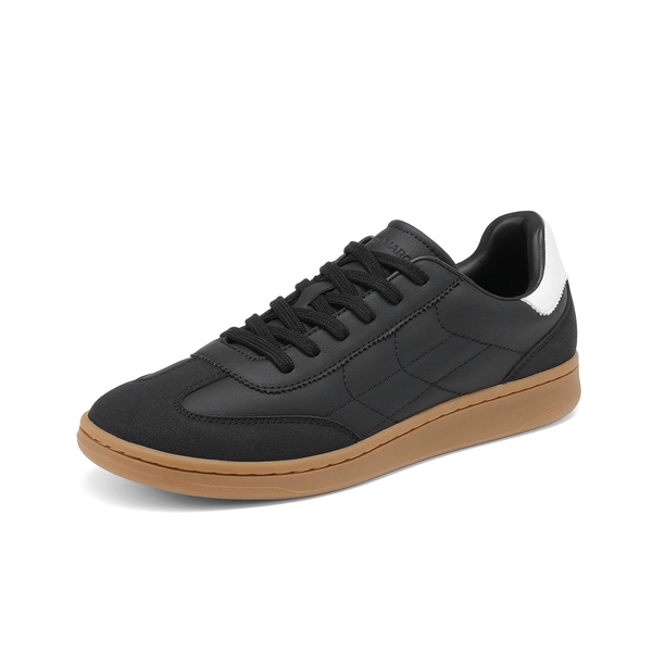 Men's Casual Breathable & Lightweight Fashion Sneaker - BLACK -  0