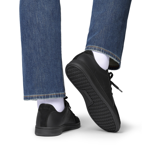 Men's Business Casual Lightweight & Breathable Fashion Sneaker - ALL BLACK - 6