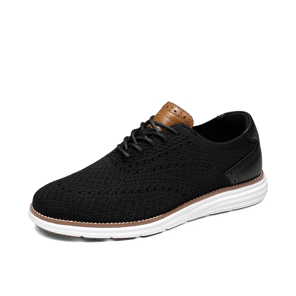Men's Oxfords Classic Comfort Mesh Sneakers - BLACK -  0