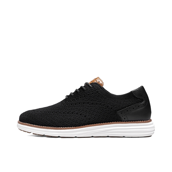 Men's Oxfords Classic Comfort Mesh Sneakers - BLACK - 1