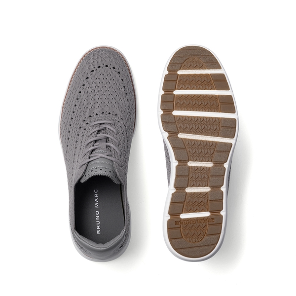 Men's Oxfords Classic Comfort Mesh Sneakers - GREY - 2