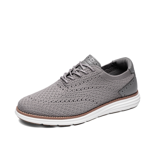 Men's Oxfords Classic Comfort Mesh Sneakers - GREY -  0