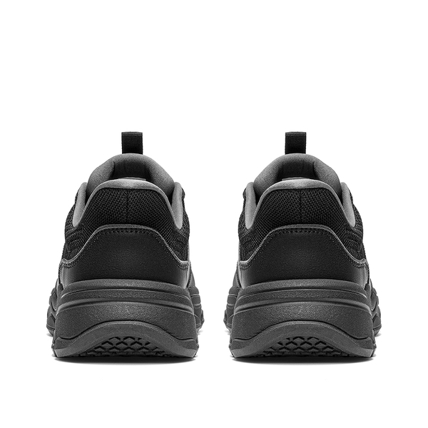 Men's Waterproof Wide Toe Box Slip-on Sneakers - ALL BLACK - 2