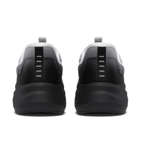 Men's Athletic Cushioning Comfortable Sneakers - BLACK/GREY - 2