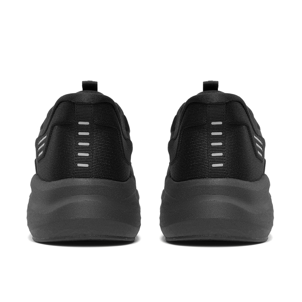 Men's Athletic Cushioning Comfortable Sneakers - ALL BLACK - 2