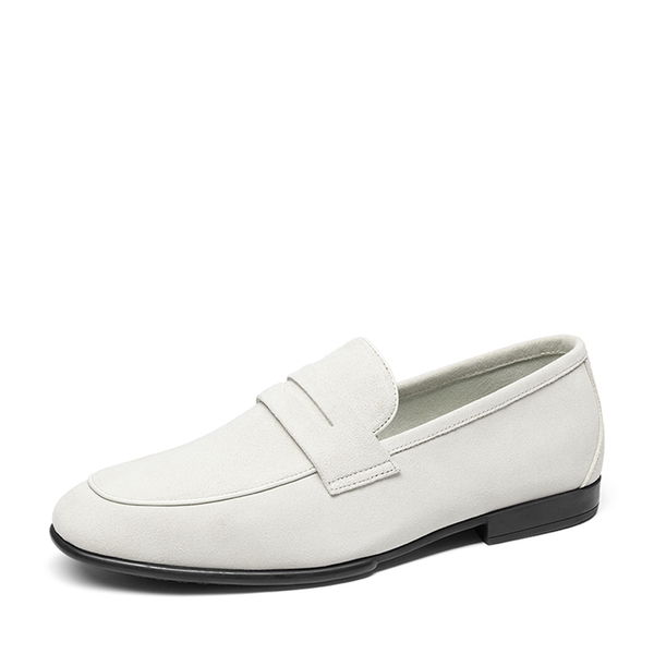 Men's Classic Suede Dress Loafers - SAND -  0